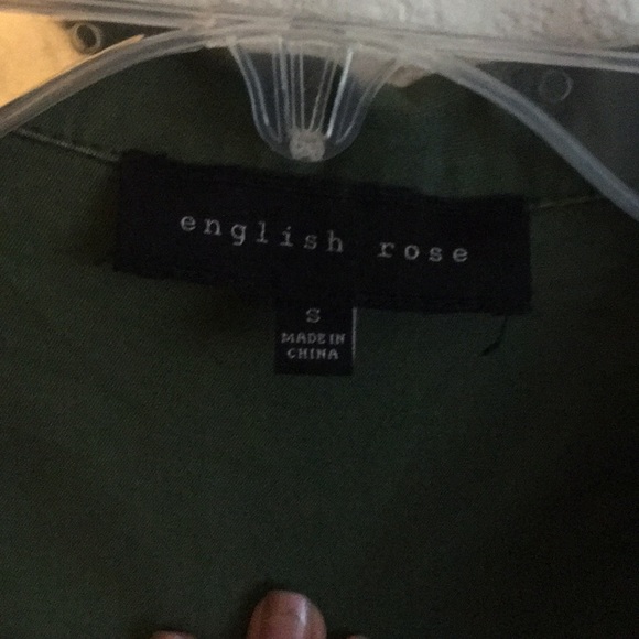 English Rose Army jacket - Picture 3 of 5